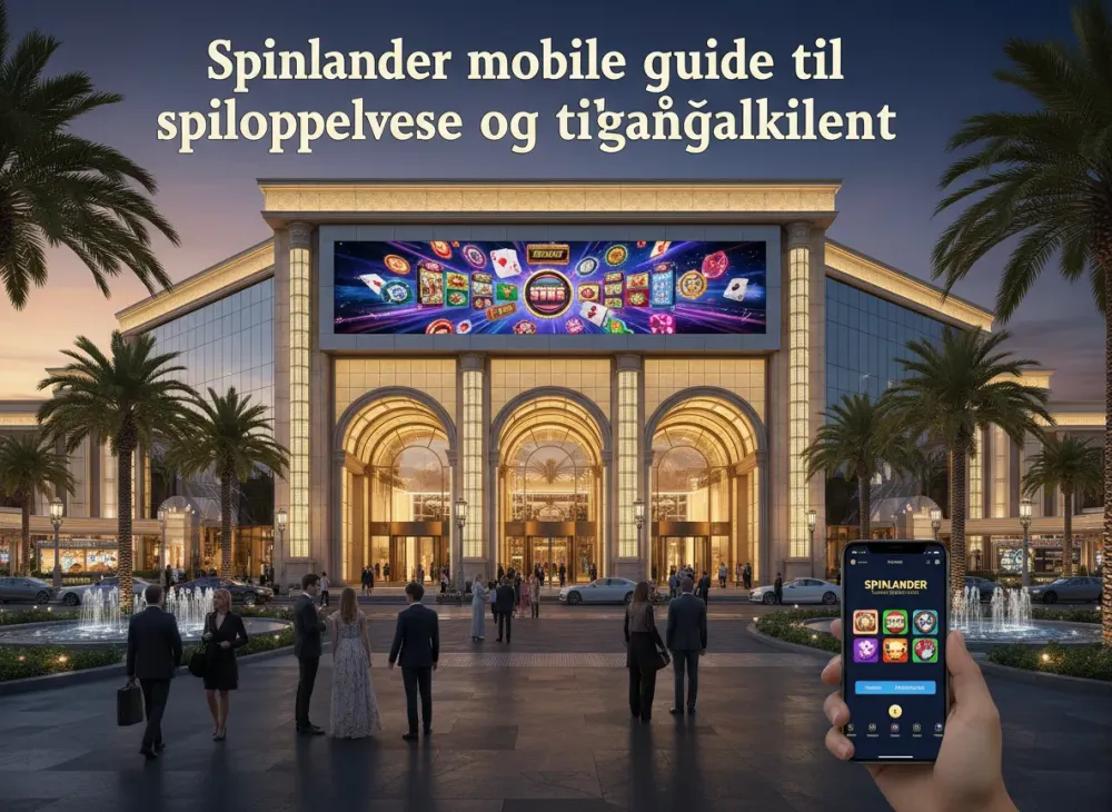 Spinlander mobile guide til spiloplevelse og tilgængelighed