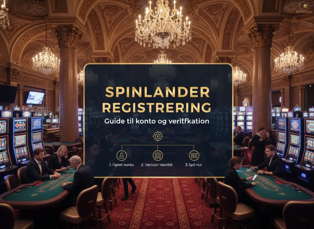 Spinlander registrering Guide til konto og verifikation
